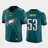 Nike Eagles 53 Jatavis Brown Green Team Big Logo Vapor Untouchable Limited Jersey Dzhi,baseball caps,new era cap wholesale,wholesale hats